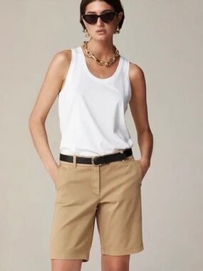 J. CREW Stretch Chino Shorts, size 2